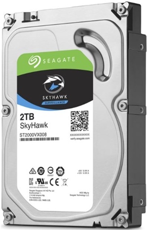 Seagate SkyHawk SATA 3.5" 64MB 2TB Surveillance HDD