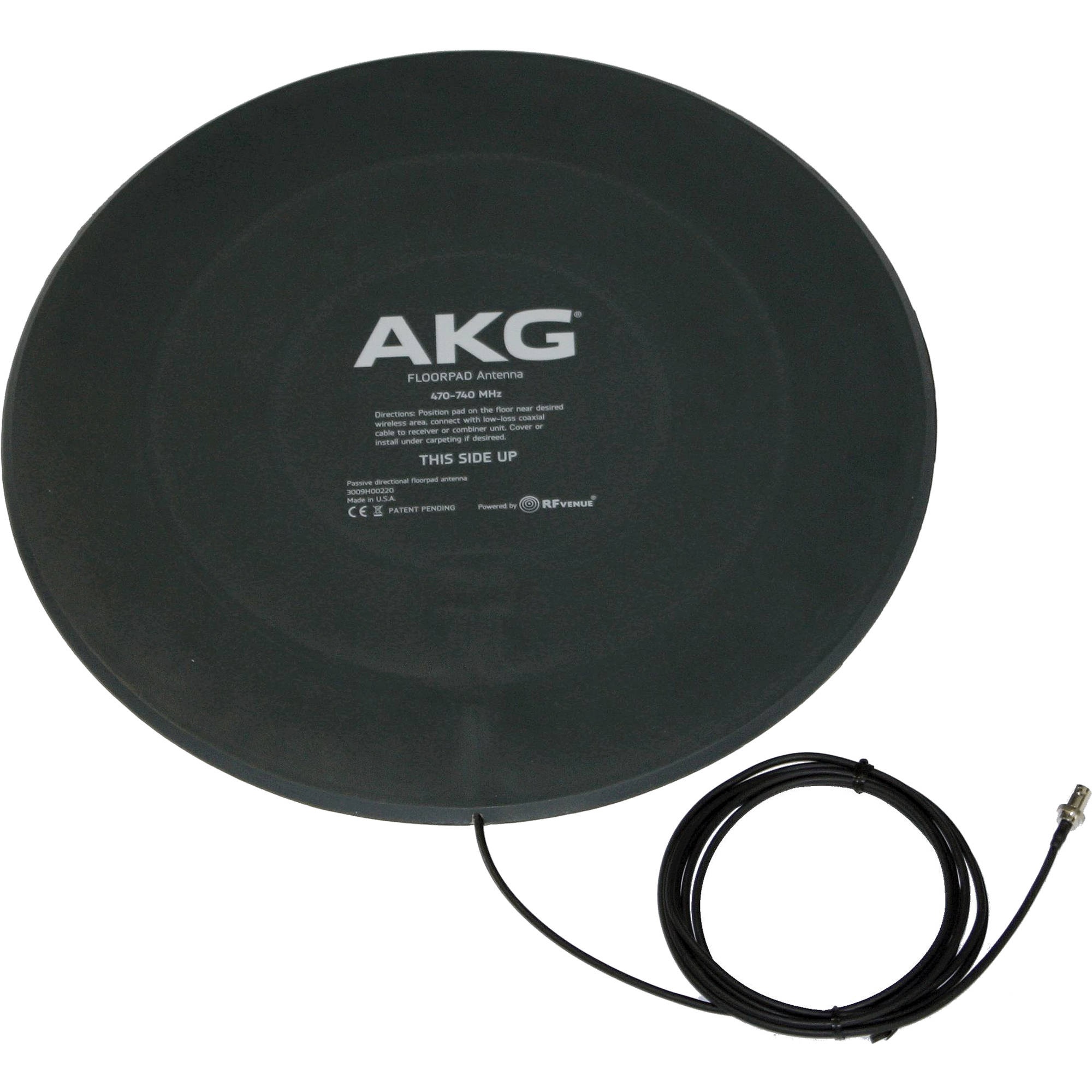 AKG Floorpad Passive Polarized Directional Antenna