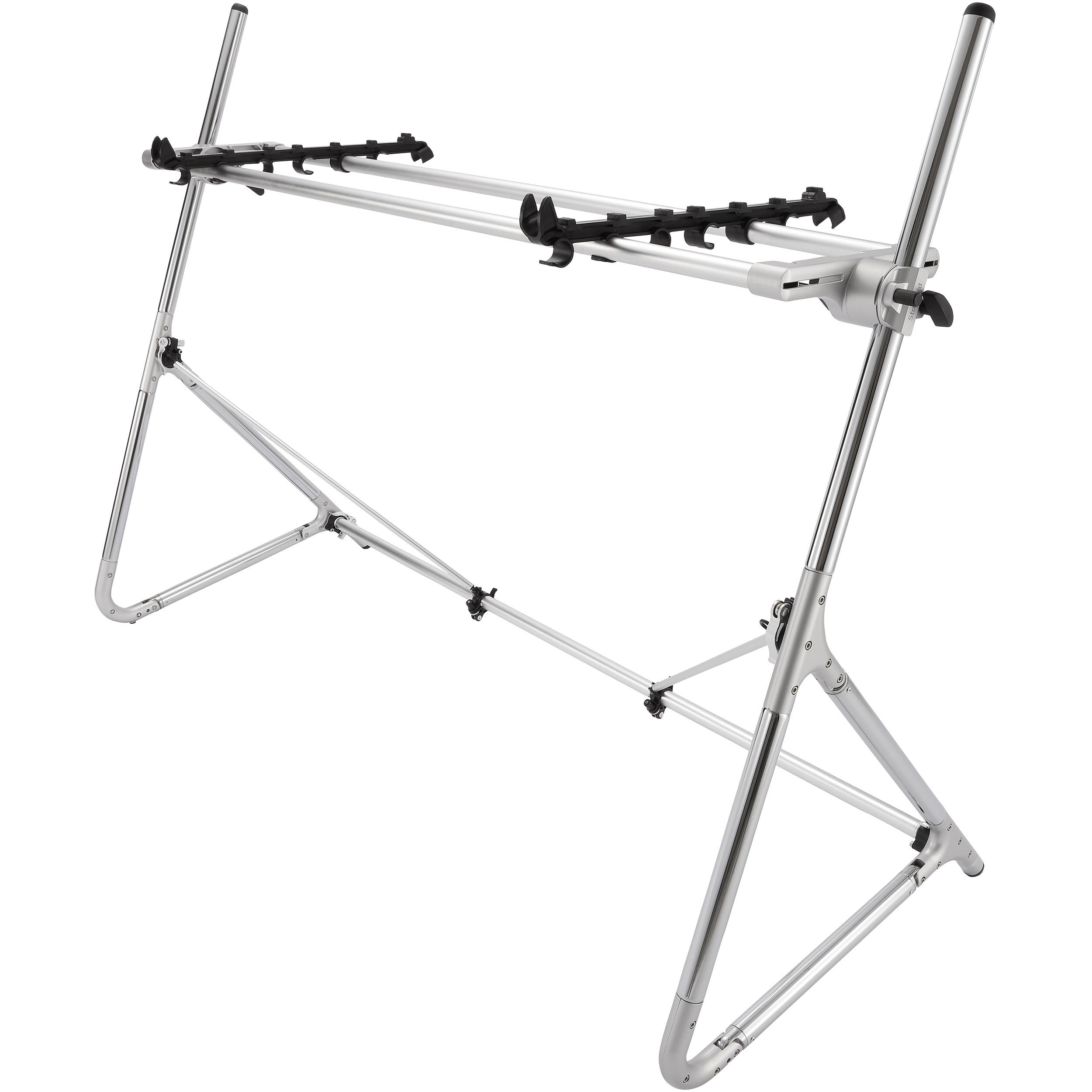 SEQUENZ Standard-L-SV Keyboard Stand for 88-Note Keyboards (Silver)