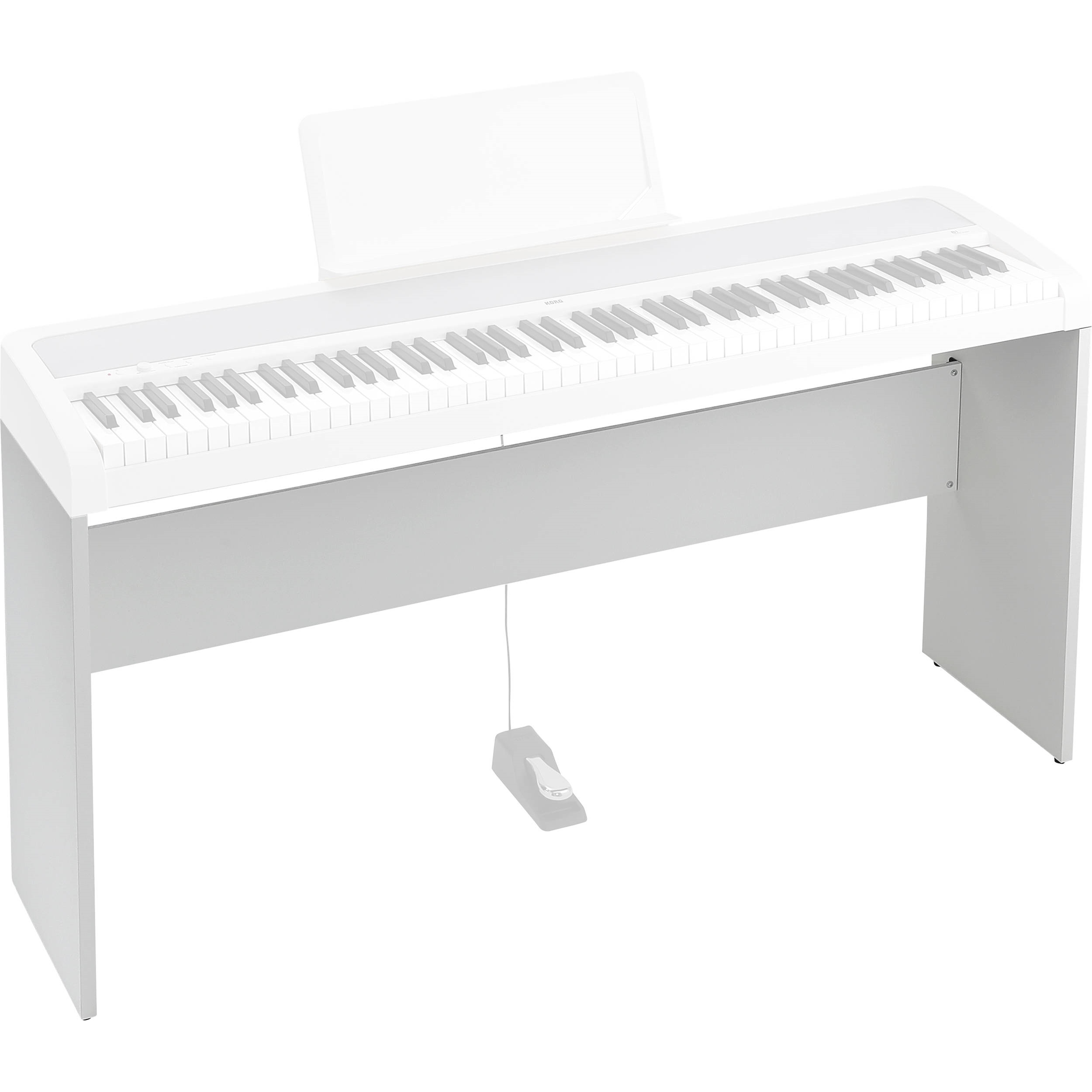 Korg STB1 - Piano Stand for B1 Digital Piano (White)