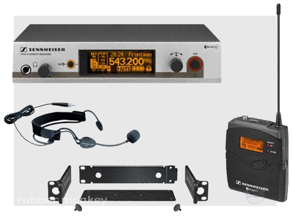 Sennheiser EW352 G3-D - Headset Microphone Presenter System