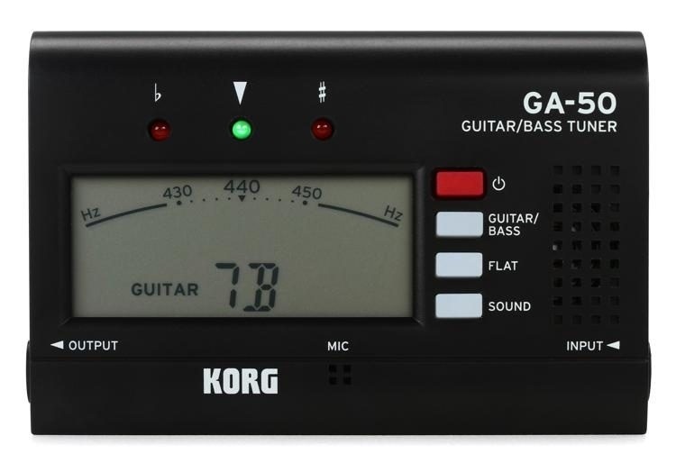 Korg GA50 Guitar & Bass Chromatic Tuner