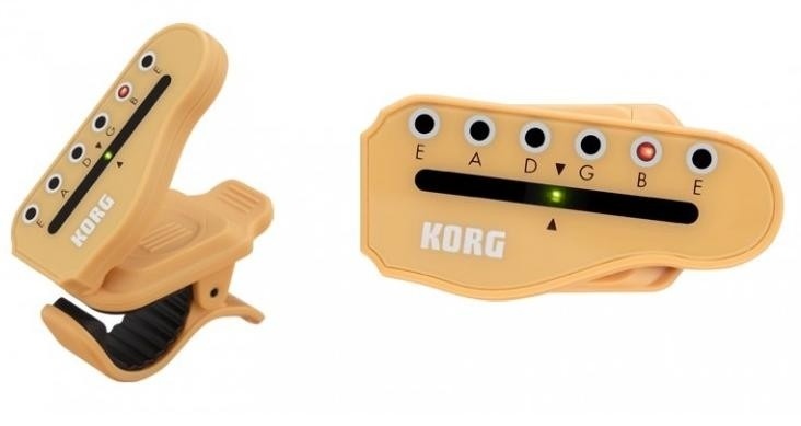 Korg HT-G1 Clip-On Guitar Tuner 6 In-Line