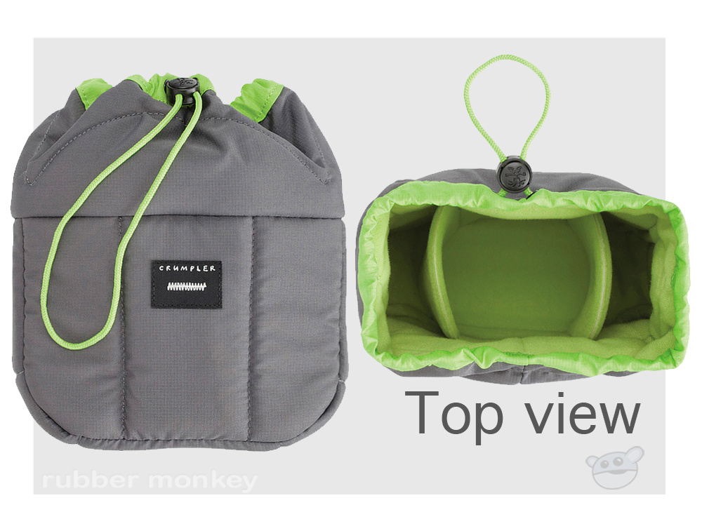 Crumpler The Haven Camera Insert Medium - Grey and Snot Green