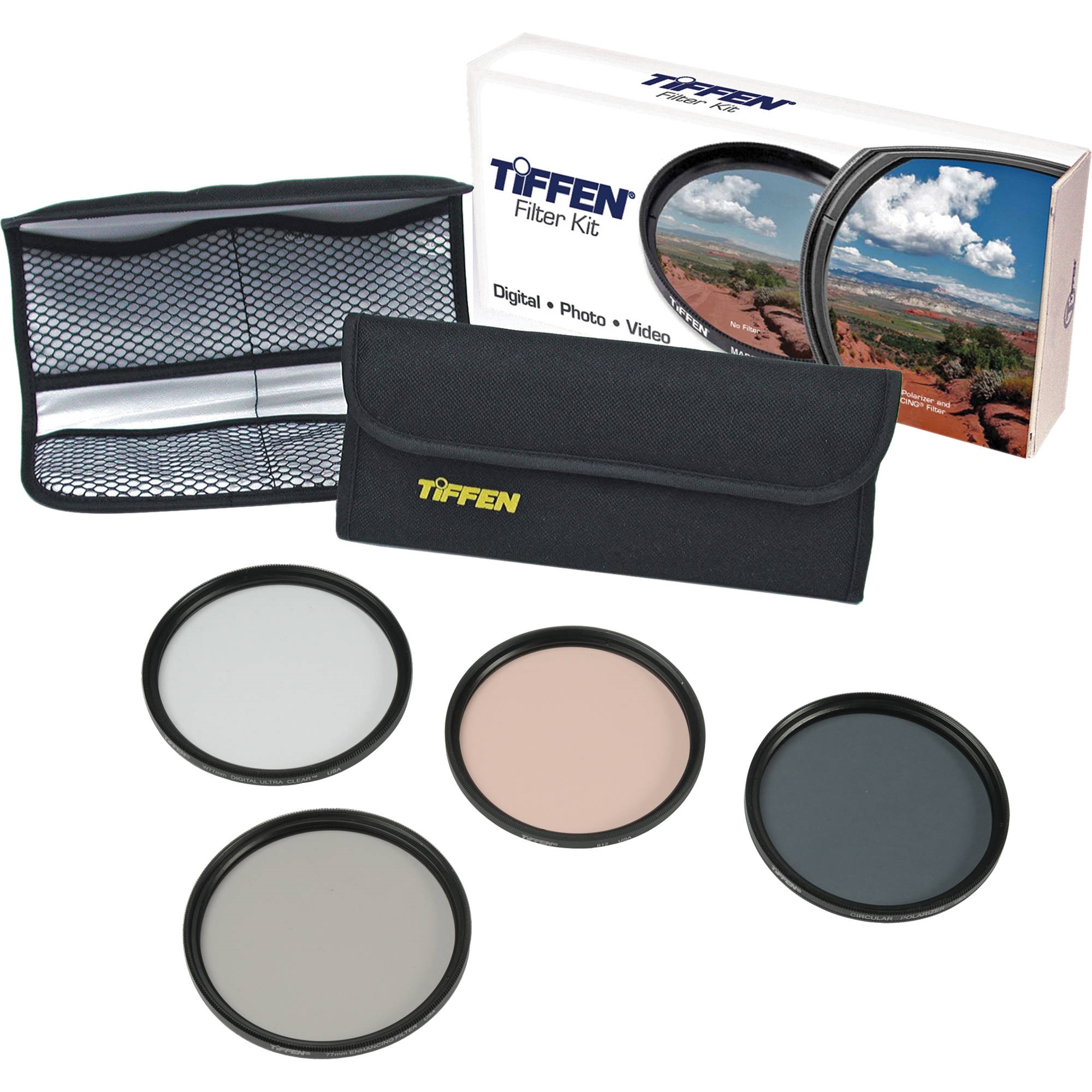 Tiffen 77mm Digital Enhancing Filter Kit
