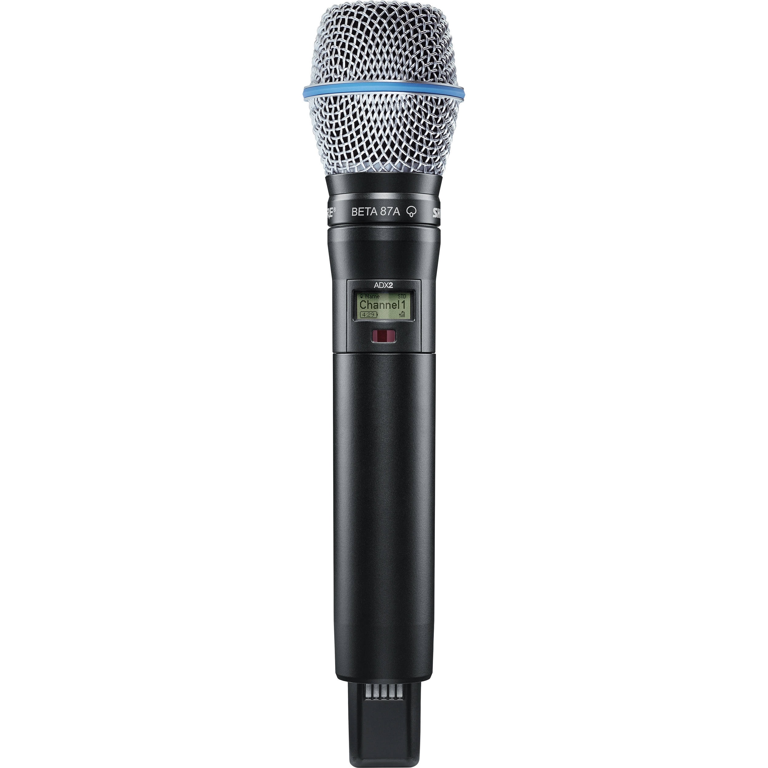 Shure ADX2/B87A Digital Handheld Wireless Microphone Transmitter with Beta 87A Capsule