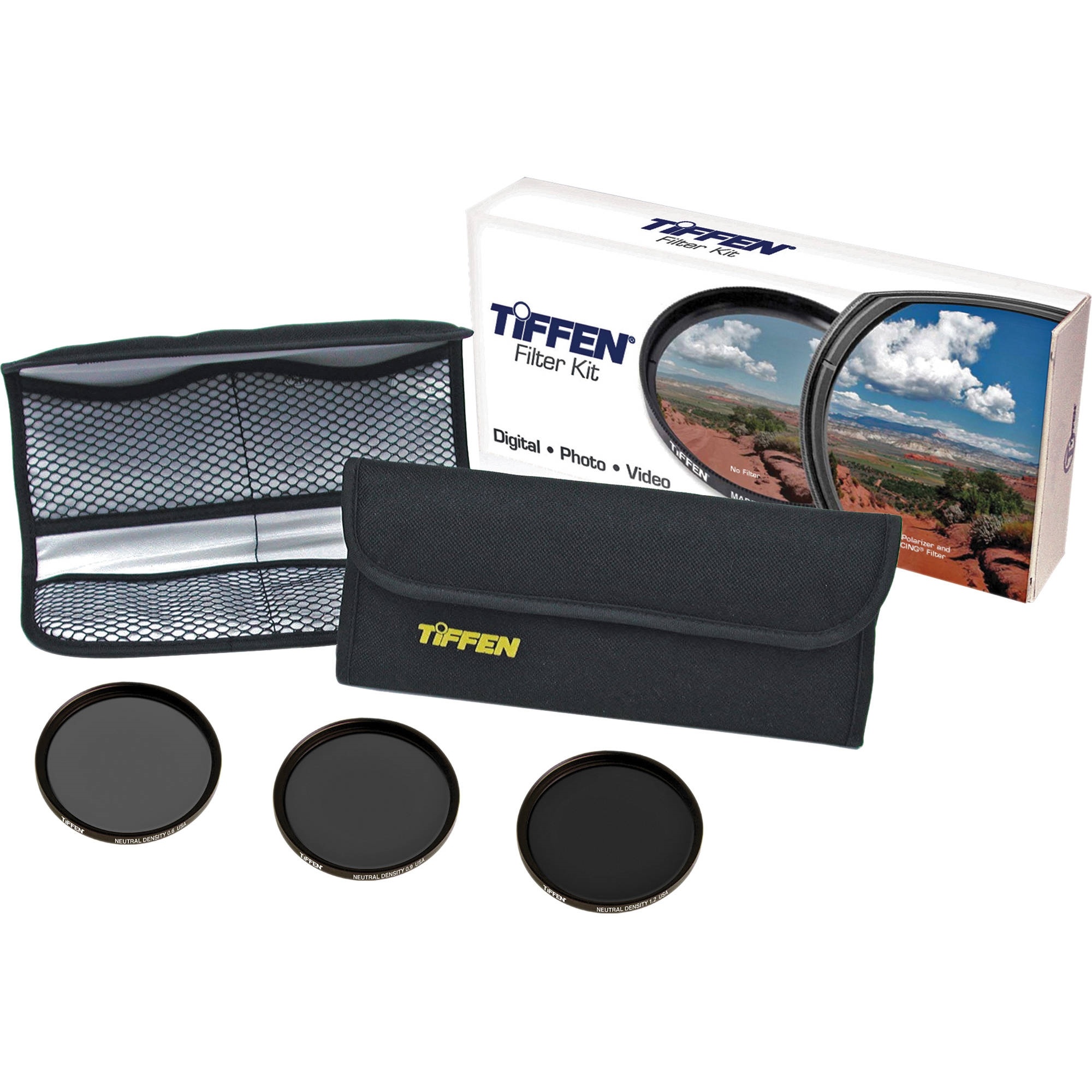 Tiffen 46mm Digital Neutral Density Filter Kit