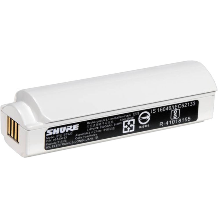 Shure SB920 Rechargeable Lithium-Ion Battery