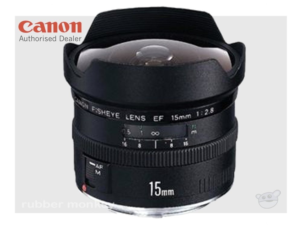 Canon EF 15mm f2.8 Wide Angle Fisheye Lens