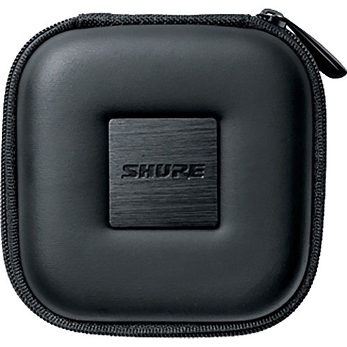 Shure Square Zippered Carrying Case for Shure Earphones (Black)