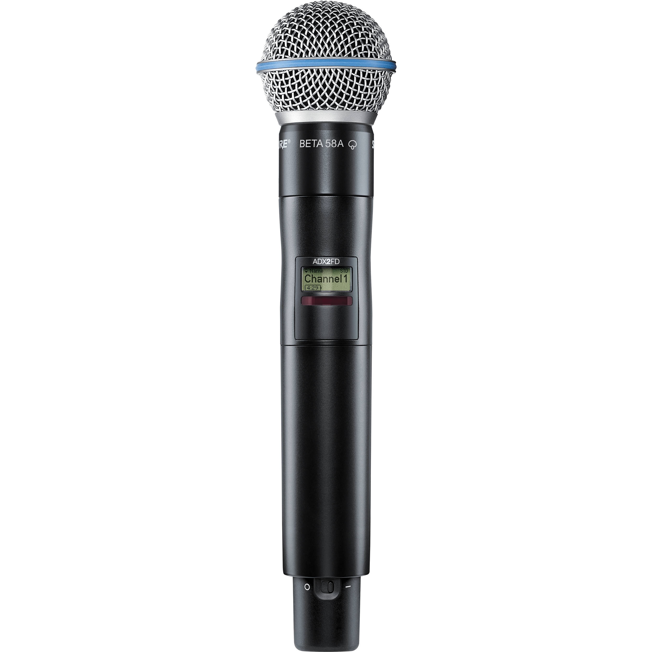 Shure ADX2FD/B58 Digital Handheld Wireless Microphone Transmitter with Beta 58A Capsule