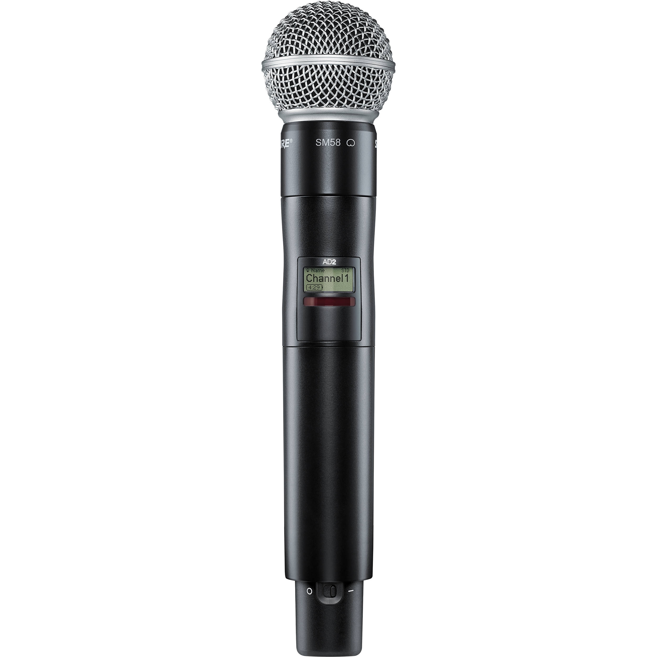 Shure AD2/SM58 Digital Handheld Wireless Microphone Transmitter with SM58 Capsule