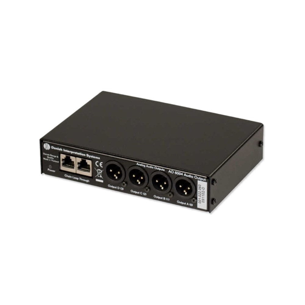 Shure AO 6004 Audio Output Unit for DCS 6000
