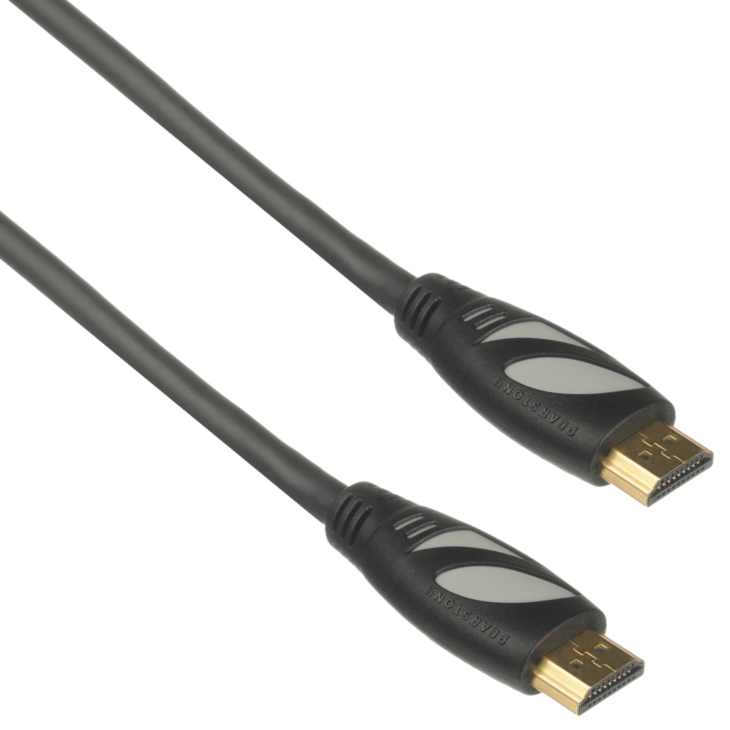 Pearstone HDA-103 High-Speed HDMI Cable with Ethernet (Black, 3')
