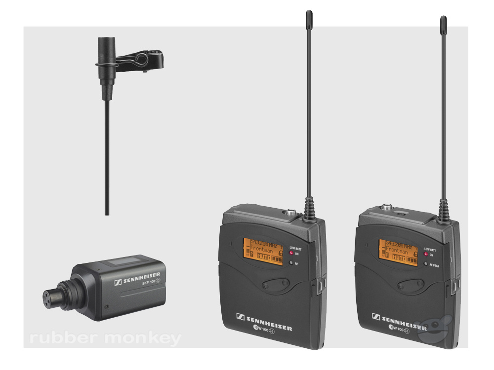 Sennheiser EW100-ENG G3-A - Wireless Microphone Combo