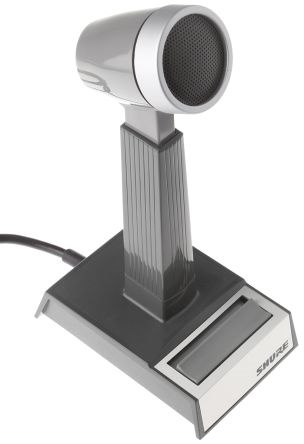 Shure 450 Series II Omnidirectional Desktop Paging Microphone