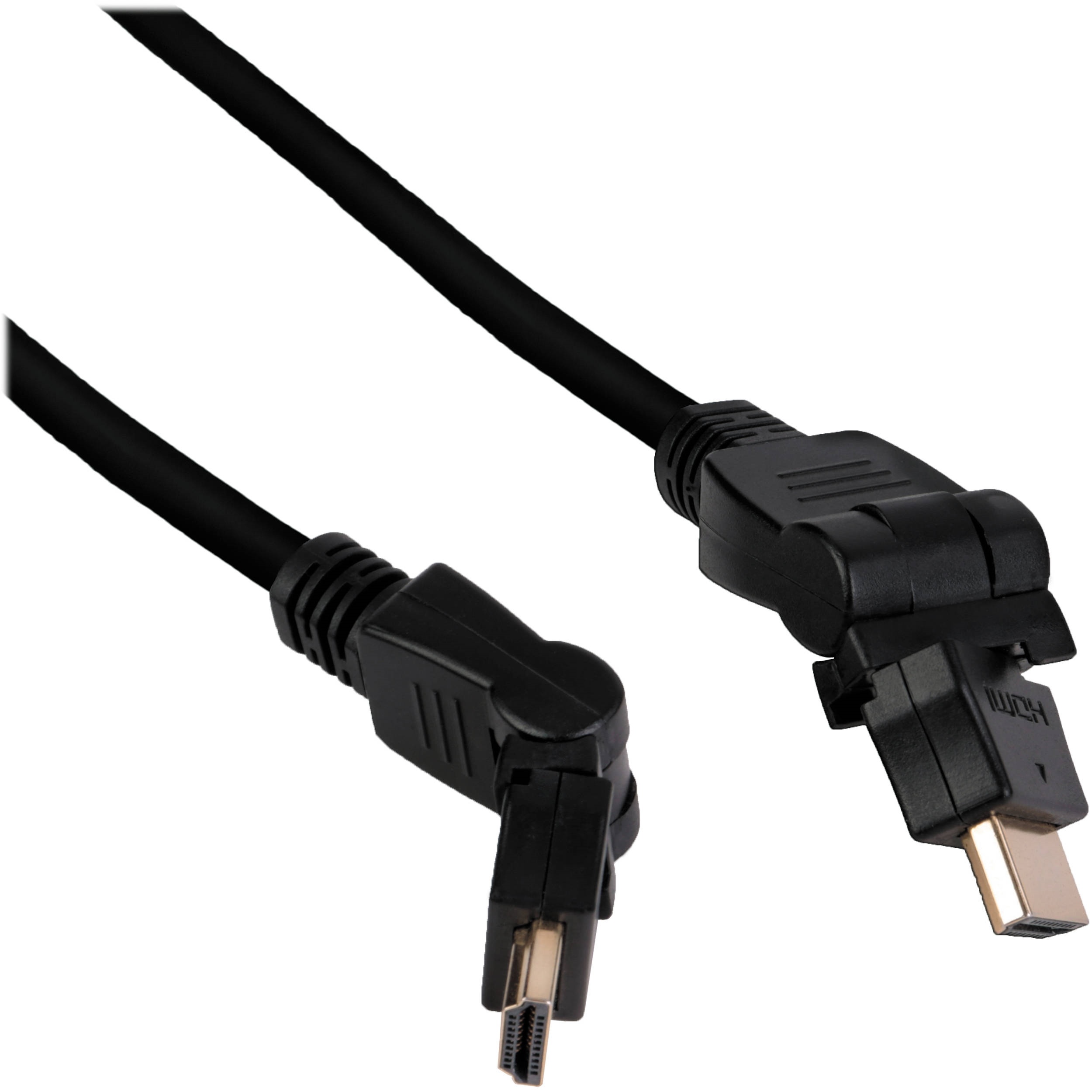 Pearstone 1.5' Swiveling HDMI Type A Male to Type A Male Cable