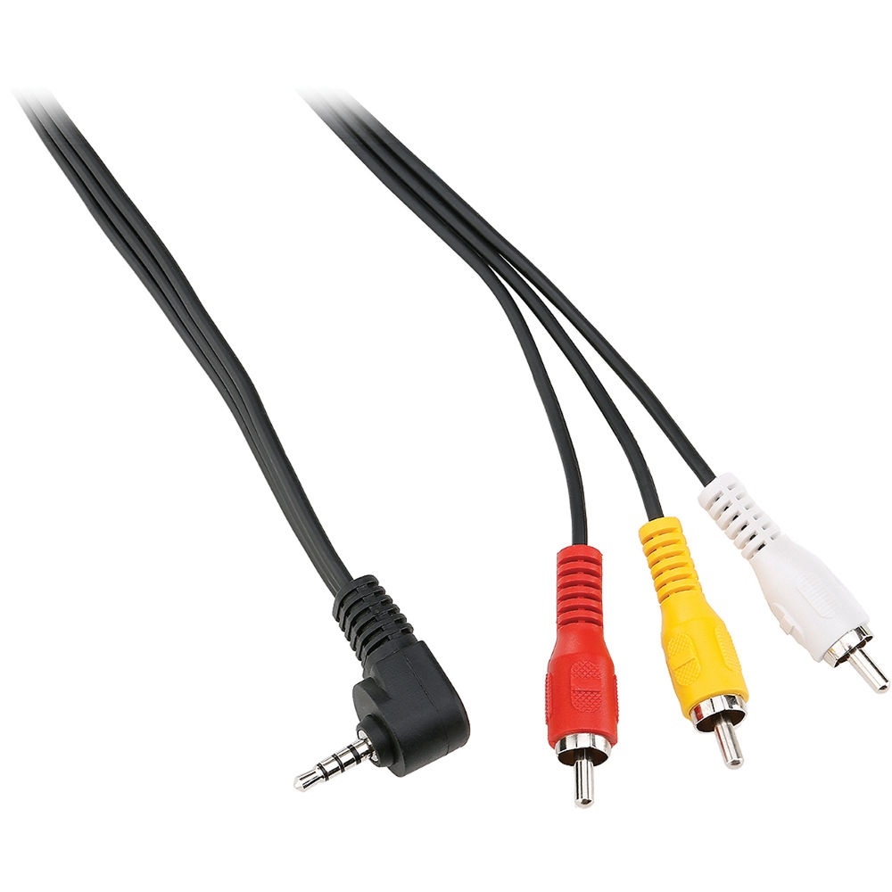 Pearstone Mini AV to 3 RCA Cable (1.8m)