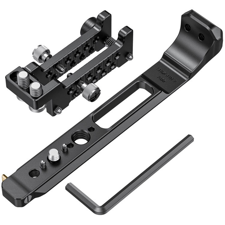 SmallRig Mounting Plate with NATO Rail & Cable Clamp for Atomos Shogun 7