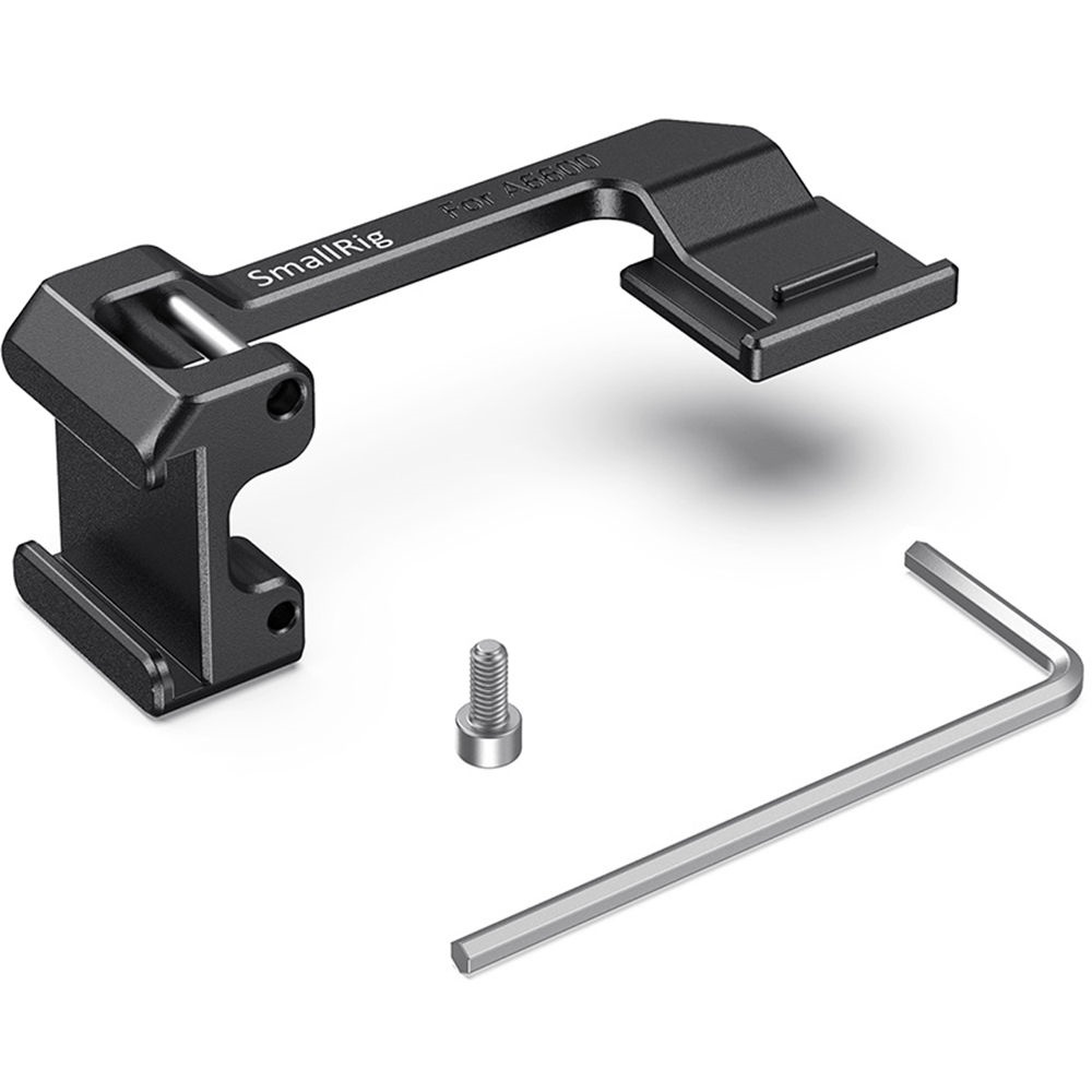 SmallRig Left-Side Shoe Mount Relocation Plate for Sony a6600 Mirrorless Camera