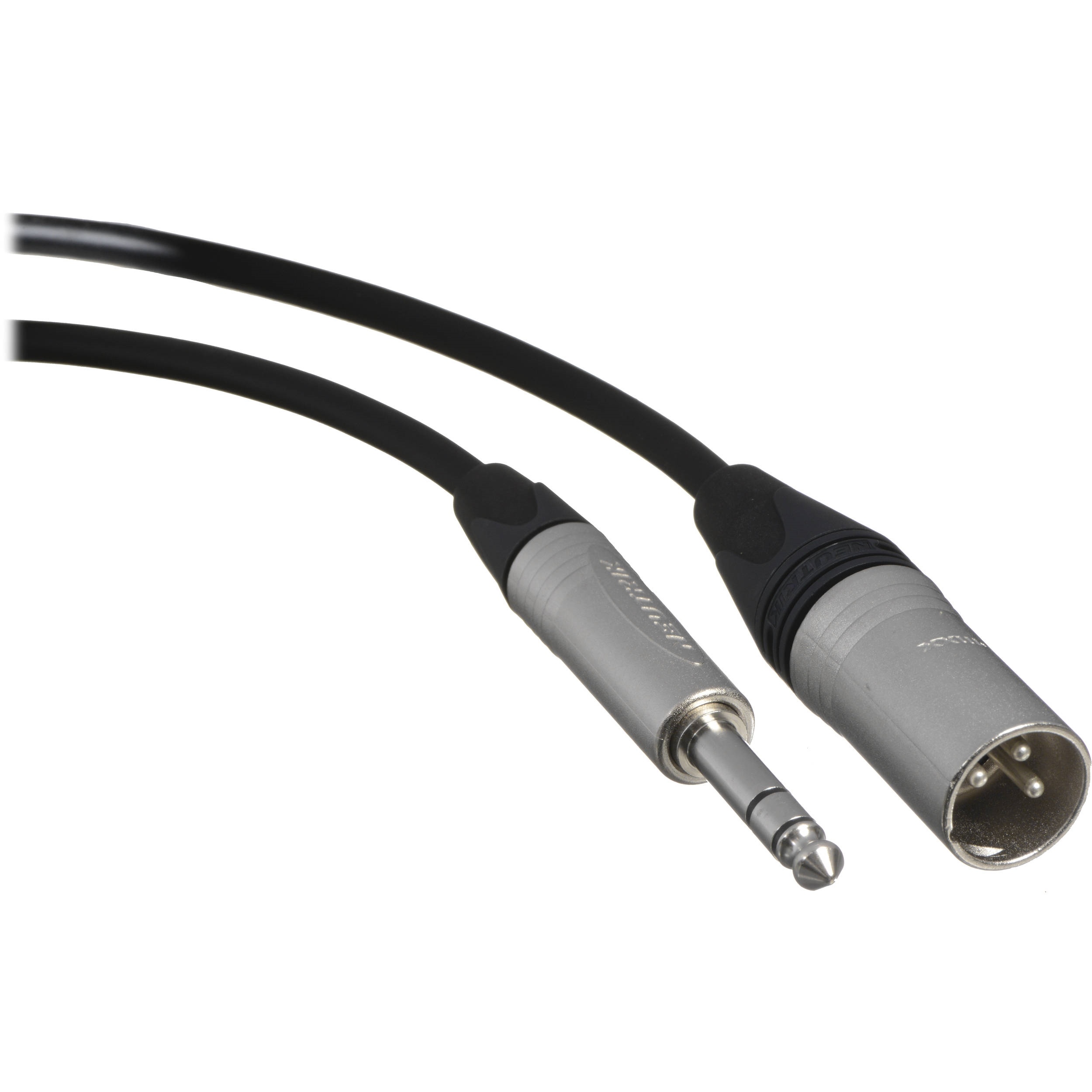 Canare Starquad XLRM-TRSM Cable (Black, 35')