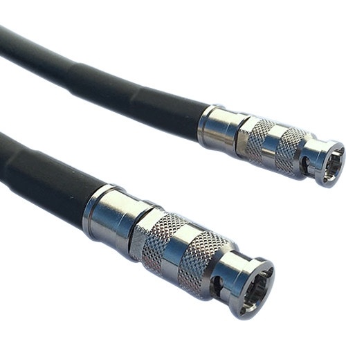Canare Mini RG59 12G-SDI / UHD 4K Micro BNC to Micro BNC Cable (10 Feet)
