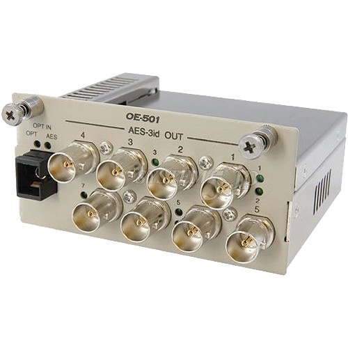 Canare OE-501 AES-3id Optical to Electric Converter