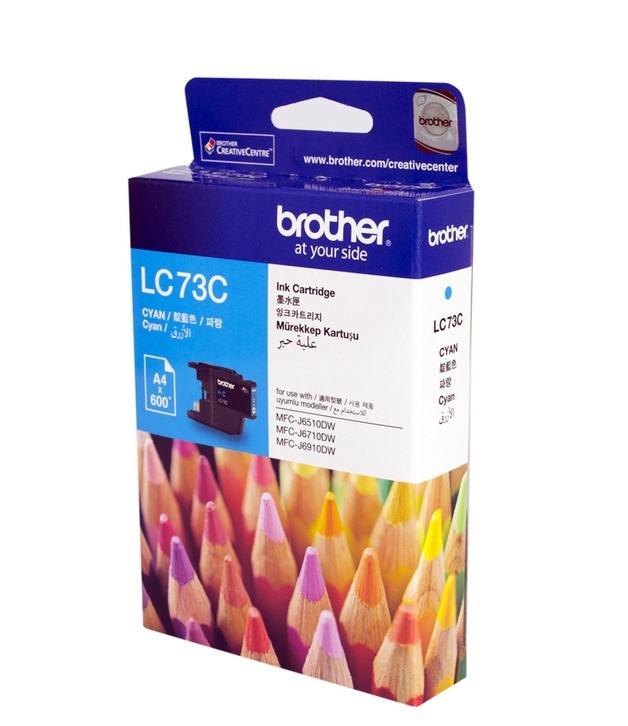 Brother LC73C Cyan Ink Cartridge