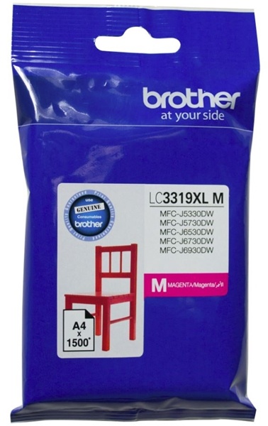 Brother LC3319XLM Magenta High Yield Ink Cartridge