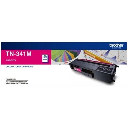 Brother TN-341M Magenta Toner