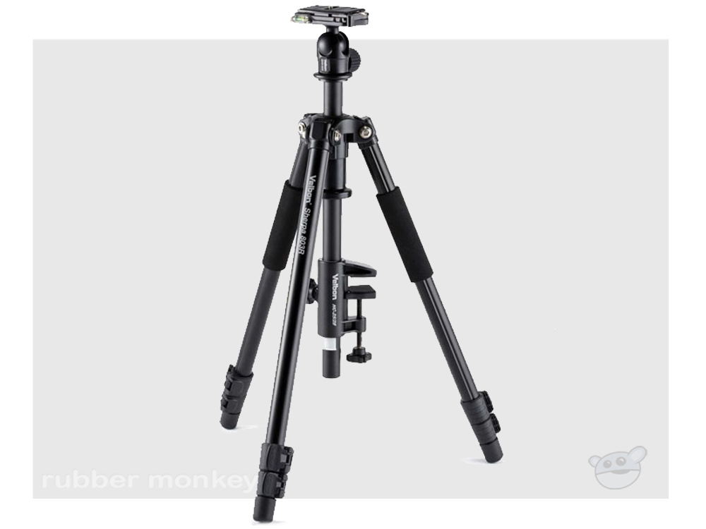 Velbon Sherpa 803R Tripod with clamp