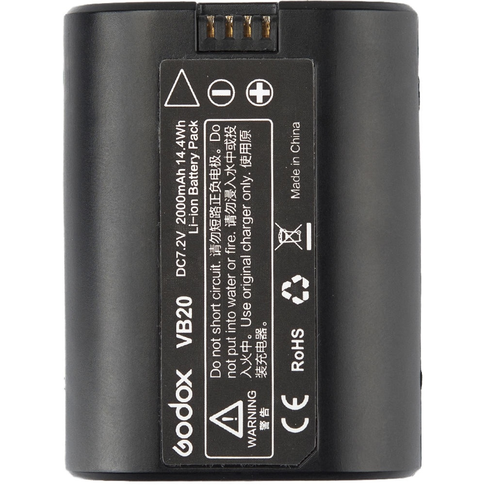 Godox V20 Lithium-Ion Battery for V350S Flash (7.2V, 2000mAh)