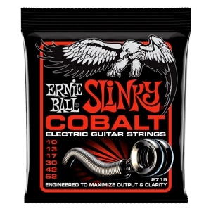 Ernie Ball Skinny Top Heavy Bottom Slinky Cobalt Electric Guitar Strings - 10-52 Gauge