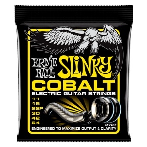 Ernie Ball Beefy Slinky Cobalt Electric Guitar Strings - 11-54 Gauge