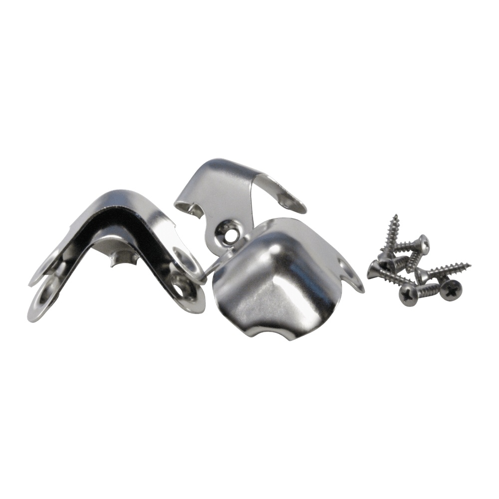 Ernie Ball Amp Corner Set Of 4, 2-screw Mount With Lip