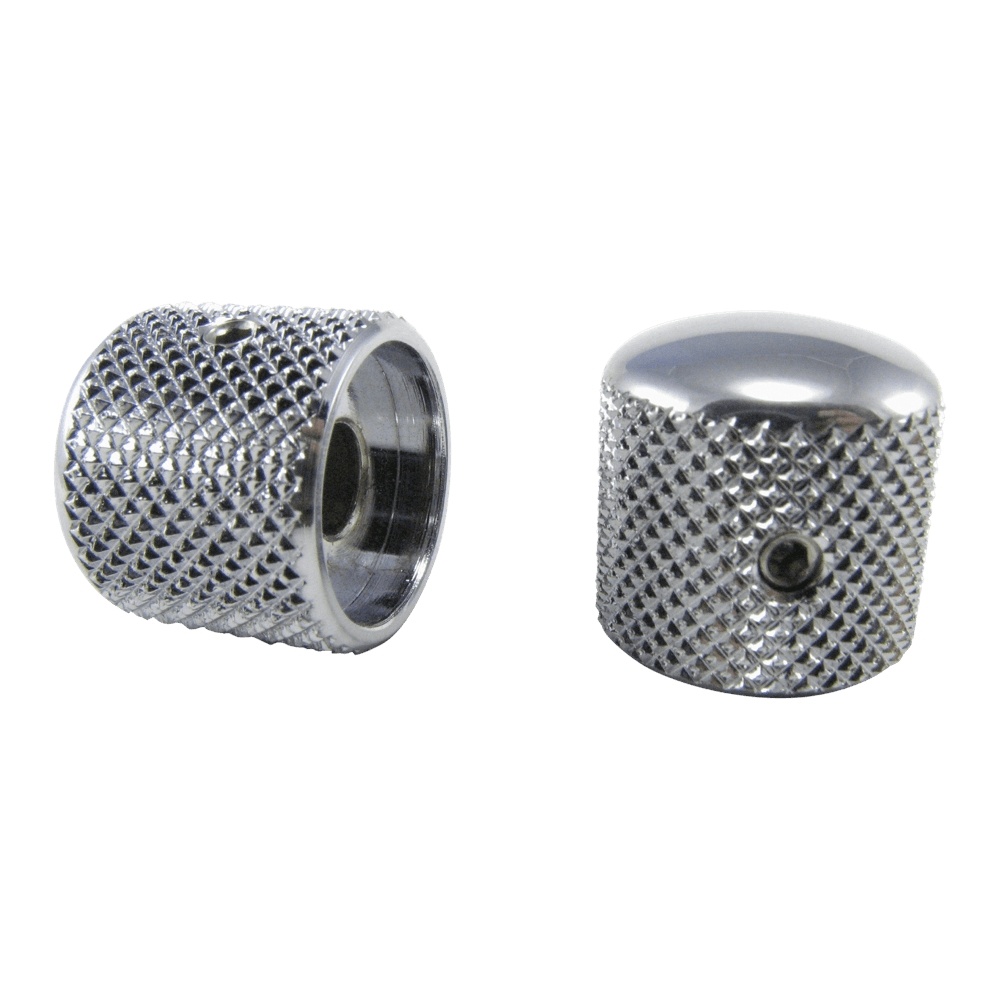 Ernie Ball Tele-style Knobs Chrome Plated Brass (Set Of 2)