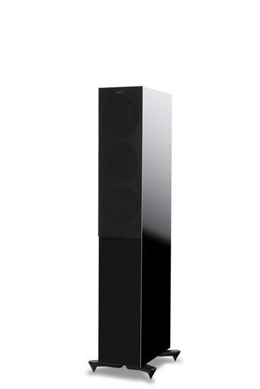 KEF Microfibre Grille to fit KEF R5 Speaker (Black, Pair)