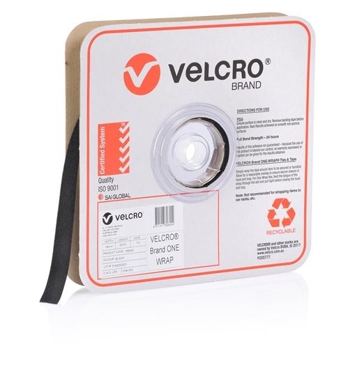 VELCRO One-Wrap 19mm Continuous 22.8m Roll