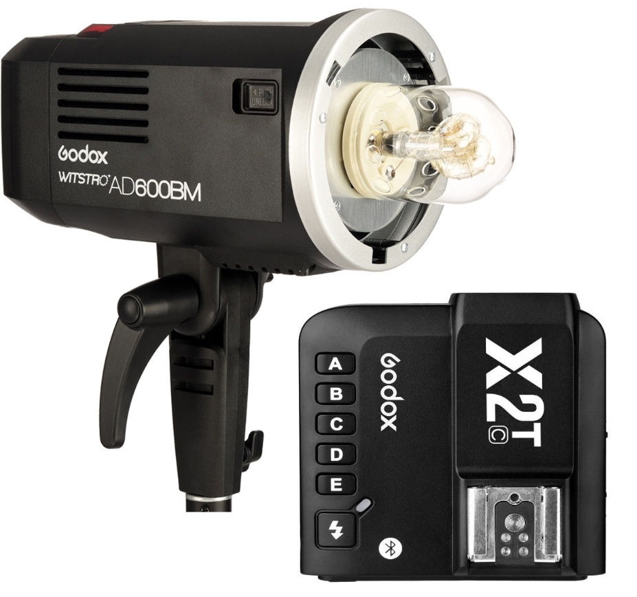 Godox AD600 Manual Flash (Bowen) with X2T Transmitter Kit For Canon Cameras
