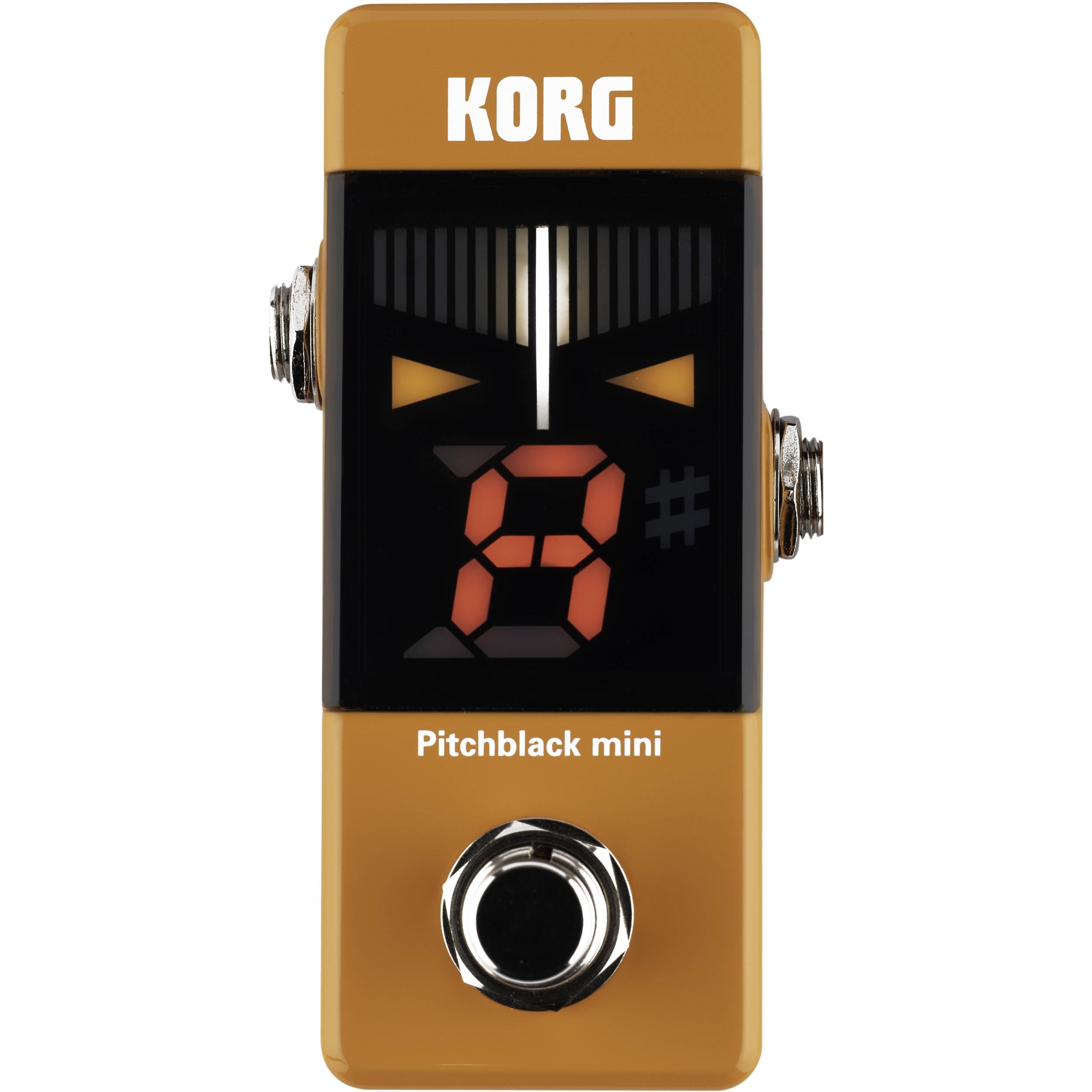 Korg Pitchblack Mini Pedal Tuner (Limited Edition Orange)