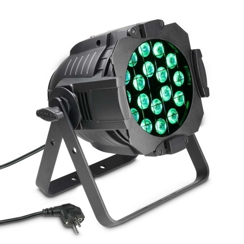 Cameo P ST 64 Q 8W 18 x 8 W QUAD Colour LED RGBW PAR Light in Black Housing