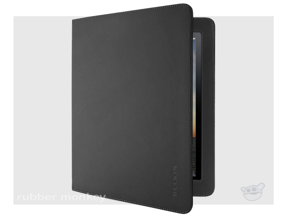 Belkin Verve Leather Folio Stand for Pad2 - Black