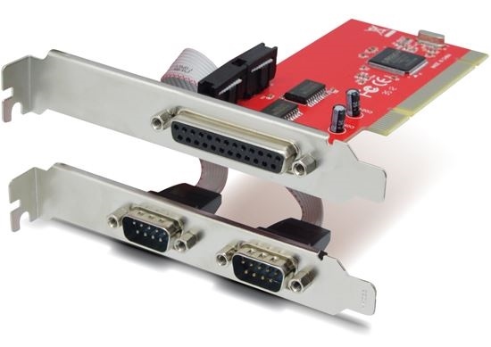UNITEK 2 Port Serial + 1x Port Parallel PCI Card