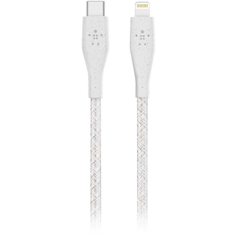 Belkin DuraTek BOOST CHARGE Lightning-to-USB-Type-C Cable (1.2m, White)