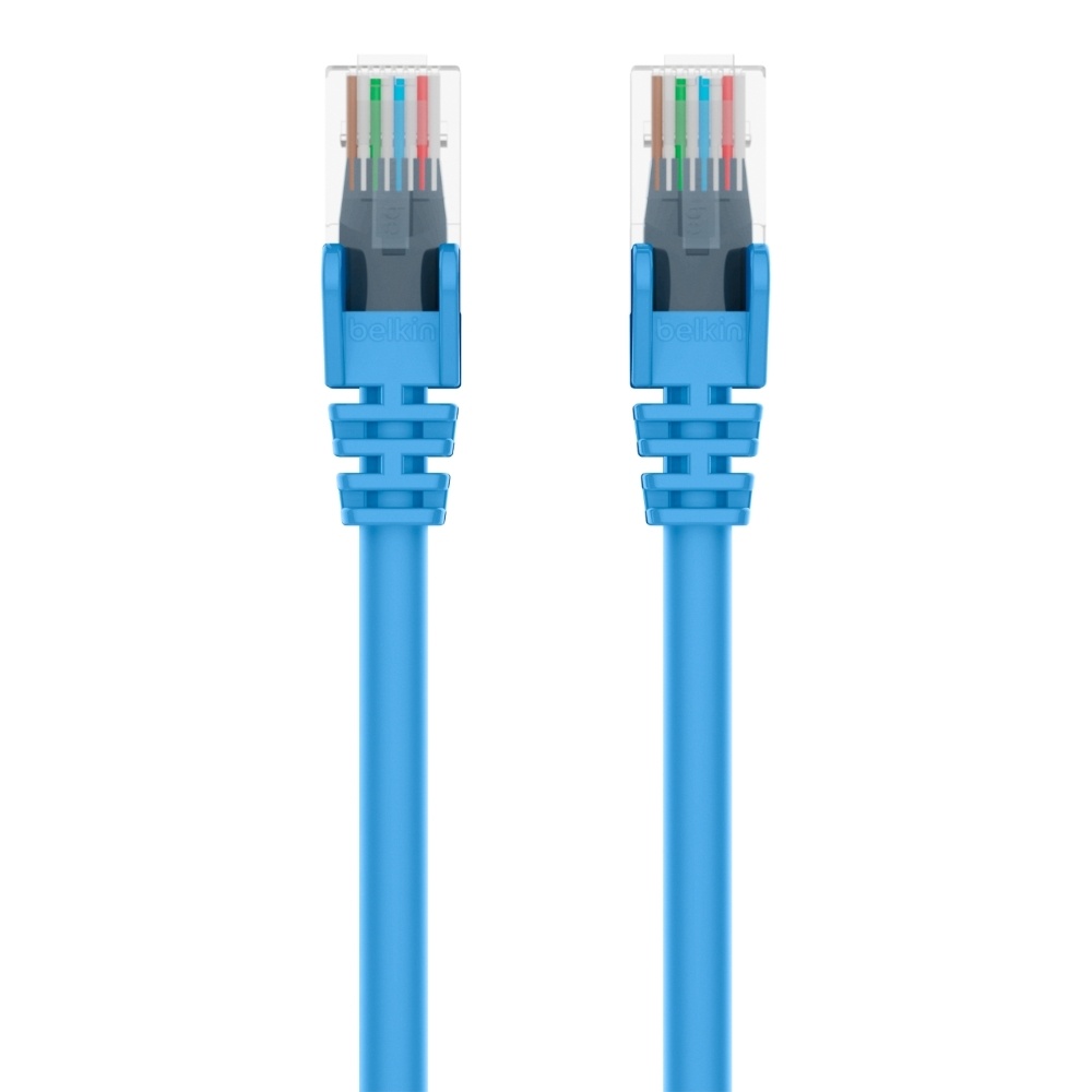 Belkin CAT6 Ethernet Snagless Patch Cable (0.5m, Blue)
