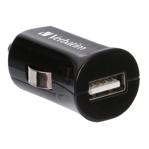 Verbatim On-The-Go 2.4A USB Car Charger