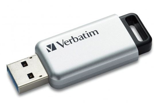Verbatim Store'n'Go Secure Pro Retractable USB 3.0 Flash Drive 16GB
