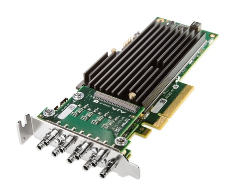 AJA CRV88-9-S-NCF 8-lane PCIe 2.0, 8 X SDI, Fanless Version w/No Cables