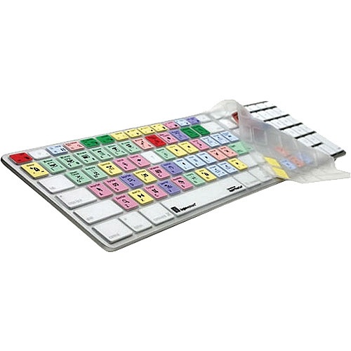 LogicKeyboard LogicSkin Apple Final Cut Pro 7 Keyboard Cover for Apple Ultra-Thin Aluminum Keyboard