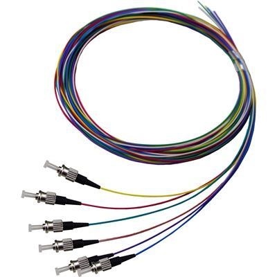 DYNAMIX 2M LC Pigtail OM1 6x Pack Colour Coded